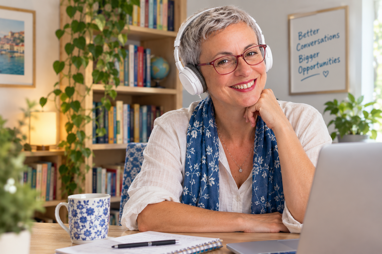 vicky’s cozy language learning space